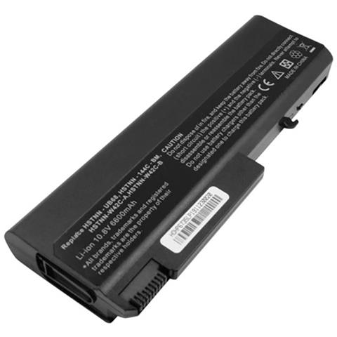 Batteria Li-ion 6600mah Per Pc Portatile Compatibile Hp Compaq 6730b 11,1v - Foto 1