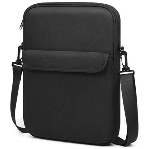 Borsa Per Laptop In Tessuto Oxford: Antishock, Impermeabile, A Tracolla Per Laptop Da 11/13 Pollici Black 11 Pollici - Foto 1