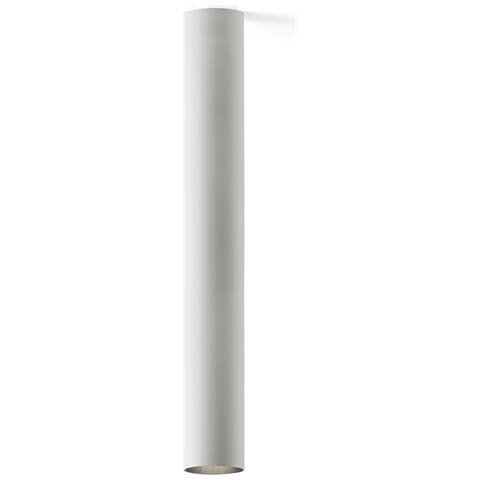 Portalampada A Soffitto Bianco Opaco H 500mm Ø 55mm - Foto 1
