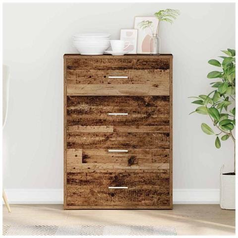 Credenza Legno vecchio 60 x 31 x 84 cm Legno multistrato - Foto 2