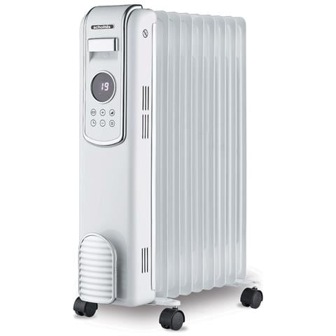 Radiatore Elettrico a Olio Potenza 2000 W Bianco SCHV909B - Foto 1