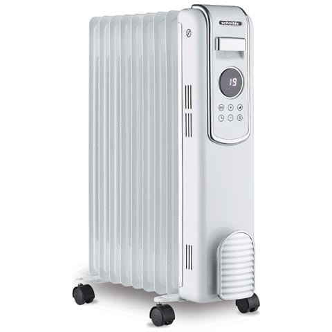 Radiatore Elettrico a Olio Potenza 2000 W Bianco SCHV909B - Foto 2