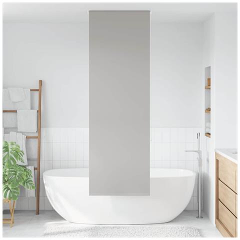 Tenda a Rullo Doccia 80x240 cm Larghezza Tessuto 76 cm - Foto 2