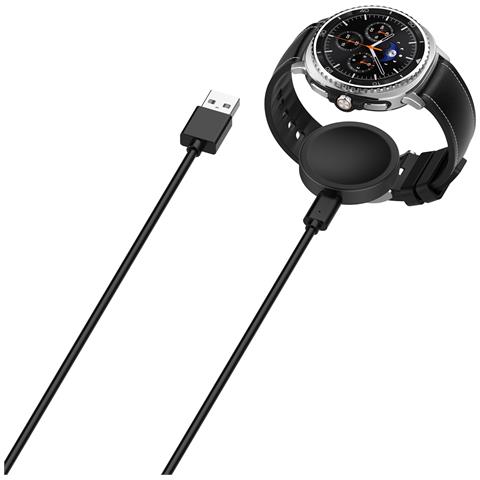 Base Di Ricarica In Metallo Compatibile Con Samsung Galaxy Watch - Supporto Di Ricarica Wireless Black - Foto 7