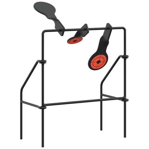 Bersaglio che si ripristina Nero 26 x 13 x 31 cm Acciaio - Foto 2