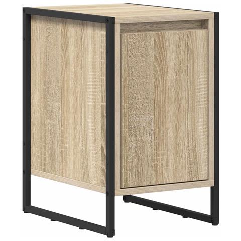 Comodino Sonoma 39,5 x 30 x 50 cm Legno multistrato - Foto 1