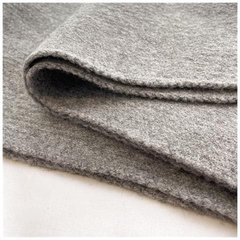 Sciarpa Invernale Calda E Versatile A Tinta Unita - Sciarpa Da Studente In Maglia Grey - Foto 4