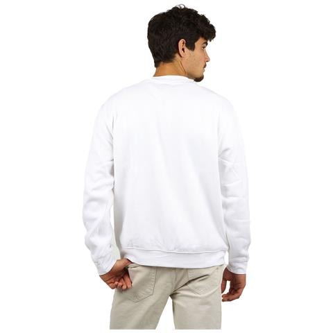 Felpa Girocollo Da Uomo A Maniche Lunghe Hexawhite 6020 - Foto 3