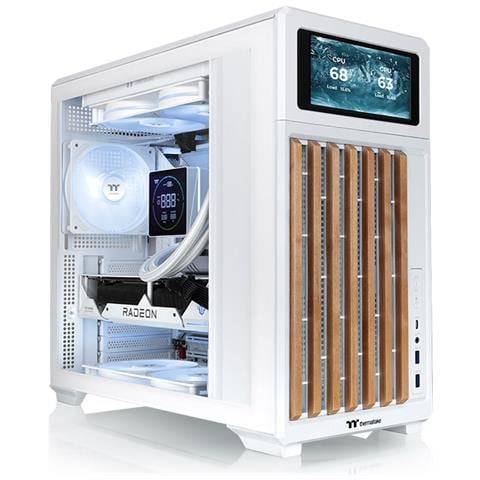 TR300 WS Midi Tower Bianco, Legno - Foto 1