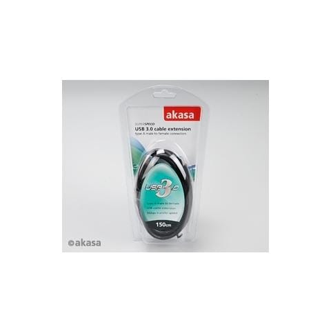 USB 3.0 cable Ext, Maschio / femmina, 1,5m, Nero - Foto 4