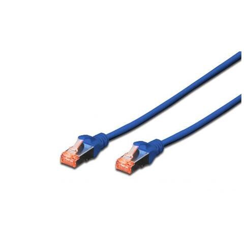 Cavo Rete S-Ftp Cat. 6 Doppia Schermatura Ls0H 0.25 m - Blu - Foto 1