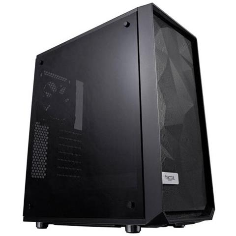 Case Meshify C Middle Tower ATX / Micro-ATX / Mini-ITX 2 Porte USB 3.0 Colore Nero (Finestrato)  - Foto 1