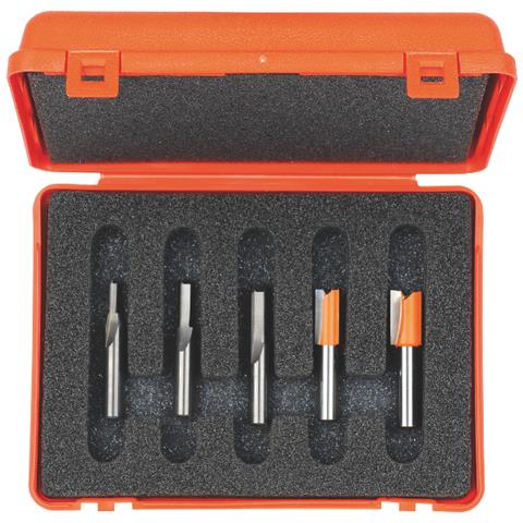 Set 5 Frese A Taglienti Diritti Hw S=8mm 900.005.01 - Foto 1