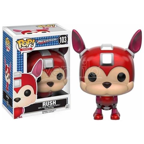 Megaman Pop Games Vinile Figura Rush 9 Cm - Foto 2