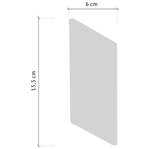 Protezione Serbatoio Antiscivolo Laterale per Moto Race Grip Evo, Trasparente, 16 x 5,5 cm, 4 Pezzi - Foto 2