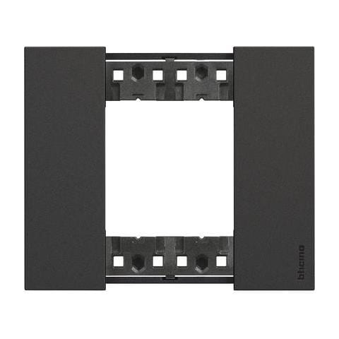 Placca Living Now 2 Moduli Colore Nera Ka4802kg - Foto 1