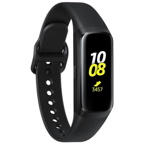Activity Tracker Galaxy Fit Impermeabile 5ATM Display 0.95" 4GB Bluetooth Nero - Europa - Foto 1