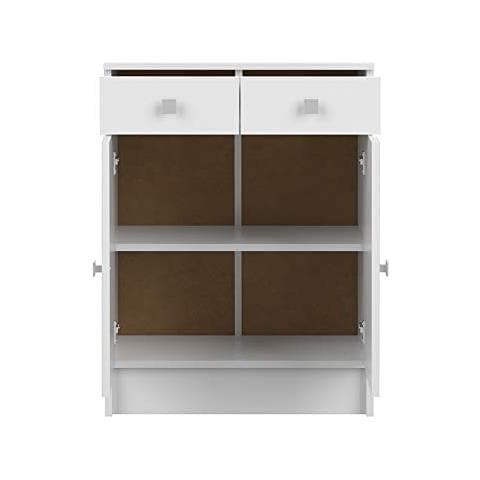 Legno & Colors Clicca A2 Mobiletto Bagno, 60 X 29,6 X 81,5, Legno composito, Bianco, 81,5 X 29,6 Cm X 60 - Foto 2