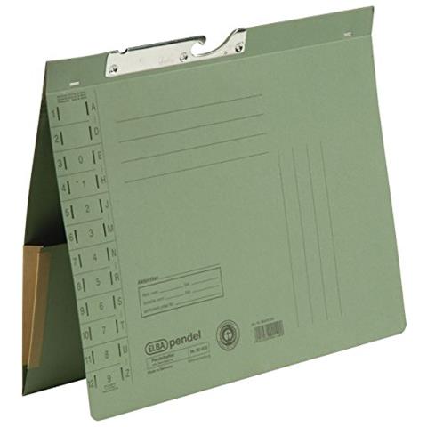 100570020 cartella Sospesa A, 26.5 x 31.8 cm 320 g, Verde - Foto 1