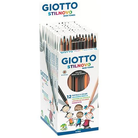 Astuccio 12 Giotto Stilnovo Colori Delle Tonalita' Della Pelle - Diametro Mina 3,3Mm - Foto 1