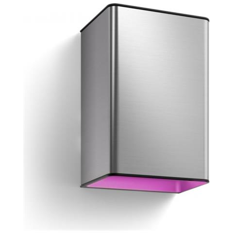 Hue White & Col. Amb. Resonate Wandleuchte Silber 2er Set - Foto 4