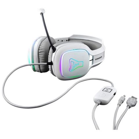 Cuffie Da Gioco Rgb - Ps, Ps4, Switch, Compatibile Con Xboxone - Bianco - Foto 4