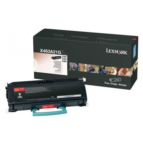 X463A21G Toner Originale Nero per Lexmark 463 Capacità 3500 Pagine - Foto 2