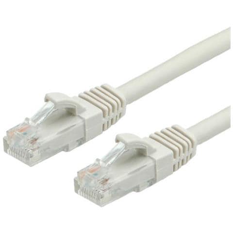 Cat6a 1.5m 1.5m Cat6a U / UTP (UTP) Grigio cavo di rete - Foto 1
