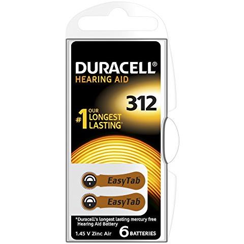 Hearing Aid DA312, Button / coin, 1,4V, 3,6 mm (0.142") , 7,9 mm (0.311") , DA312 - Foto 3