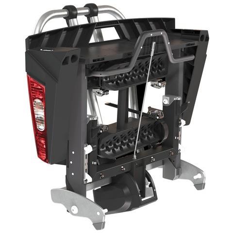 FOLDCLICK 2 Car bicycle holder Gancio di traino posteriore Nero, Metallico - Foto 2