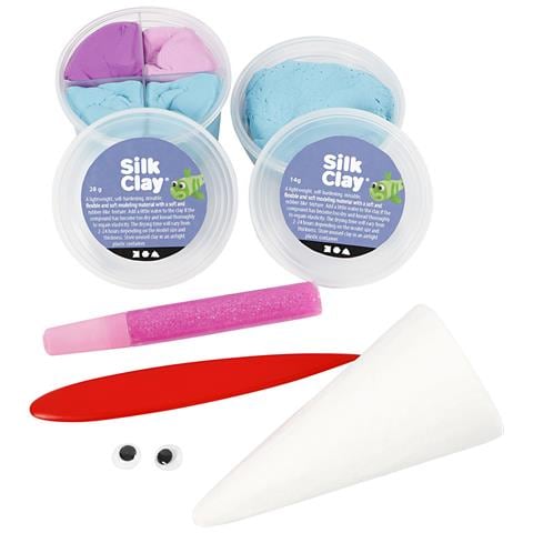 100783 composto per ceramica e modellazione Argilla da modellare Blu, Rosa, Porpora 1 pezzo (i) - Foto 5