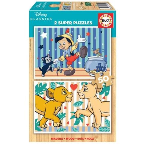 Puzzle - 2x50 Classici Disney - Foto 1