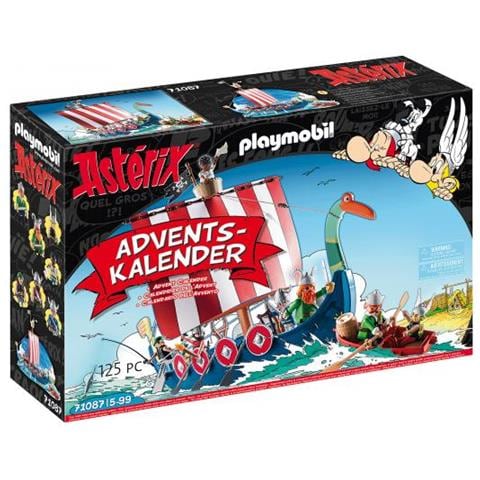 Calendario Avvento Asterix E I Pirati Con Nave Scialuppa E Personaggi - Foto 1