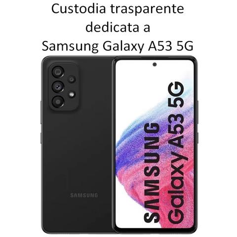 Ultra Slim Custodia Tpu Silicone 0,3mm Cover Case Per Samsung Galaxy A53 5g A536 Trasparente - Foto 2