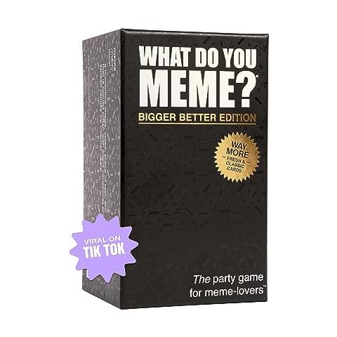 Cosa Fai Meme Bigger Better Edition - Giochi Di Carte Per Adulti Per La Serata Di Gioco - Foto 2