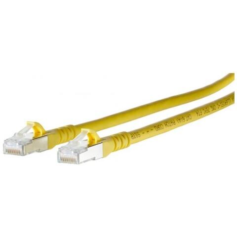 Metz Connect 1308450277-e Cavo Di Rete Giallo 0,2 M Cat6a S /ftp (s-stp) - Foto 1