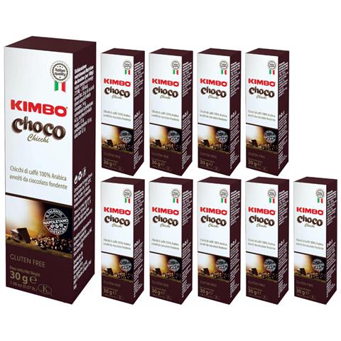 Kimbo Choco Chicchi Di Caffe Avvolti Da Cioccolato Fondente 10 Pezzi Da 30 Grammi - Foto 1