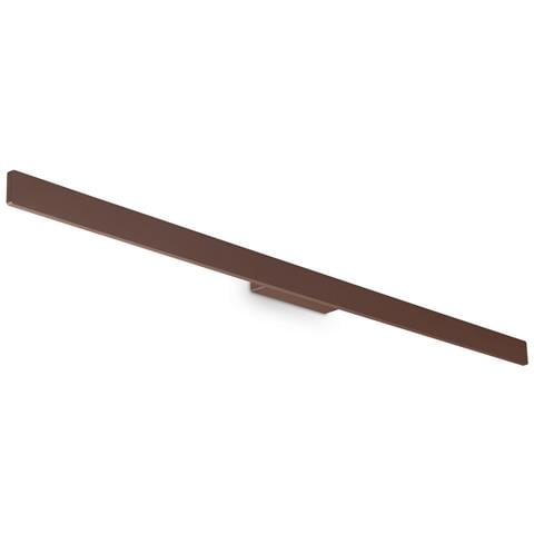 Applique Da Parete Contemporaneo Linea Alluminio Coffee Led 23w 3000k Ip54 - Foto 1