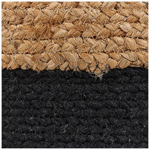 Pouf Dalama Iuta Nero - Foto 2