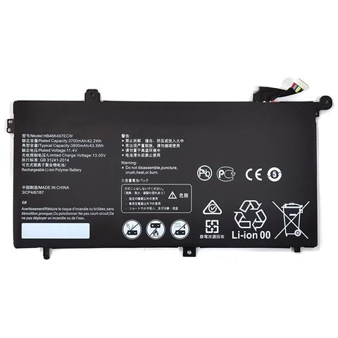 Batteria Per Portatile Huawei Matebook D Pl-w09 Pl-w19 Pl-w29 Mrc-w00 Mrc-w60 - Foto 1