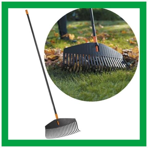 Scopa Rastrello Per Foglie Solid L Fiskars - Foto 1