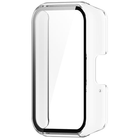 Custodia Con Proteggi Schermo In Vetro Temperato Per Samsung Galaxy Fit 3 (sm-r390) Transparent - Foto 6