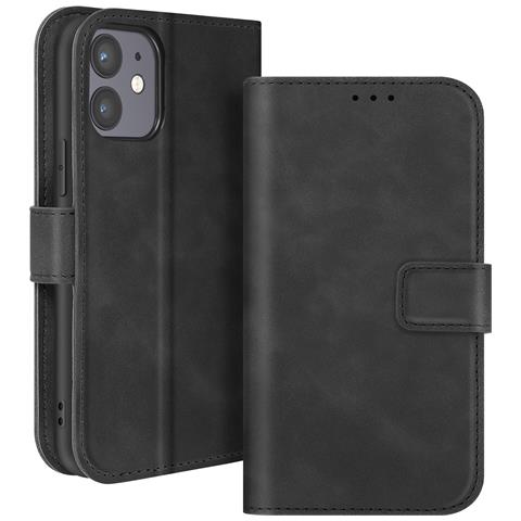 Custodia Portafoglio Per Iphone 12 Copertina Supporto Video - Foto 1