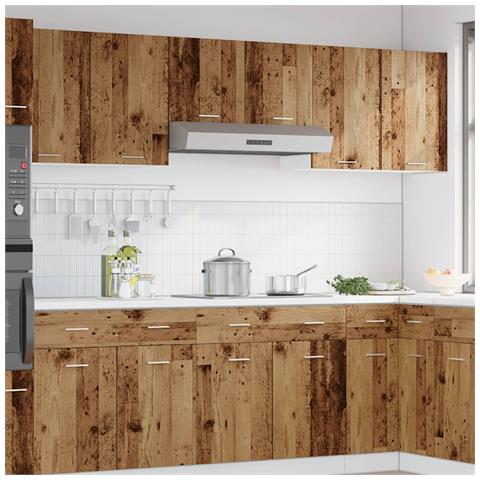 Mobile Pensile “Lyon” Legno Antico 80x31x60 cm - Foto 10