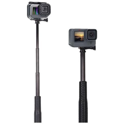 Selfie Stick Estensibile Per Gopro E Fotocamere (nero) S - Foto 4