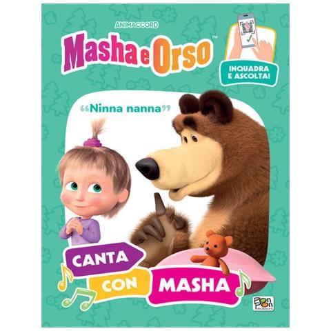 Ninna Nanna. Canta Con Masha. Masha E Orso. Con Qr Code Per Ascoltare La Canzone - Foto 1
