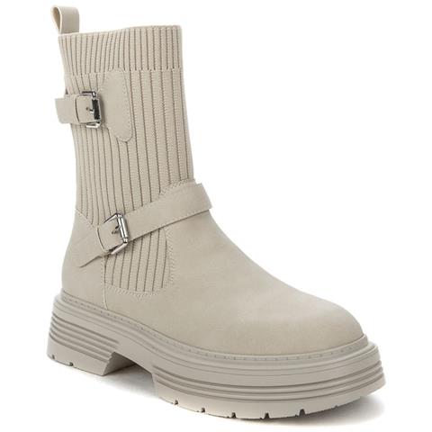 Beige Casual Closed Booties Stivaletti Sintetico E Tessile Scarpe Donna Beige Eu 38, 838100/11-02 - Foto 1
