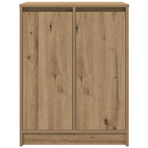 Scarpiera Rovere Artigianale 57x34x76 cm in Legno Multistrato - Foto 2