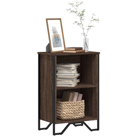Libreria Rovere Marrone 50x31x74,5 Cm In Legno Multistrato - Foto 1