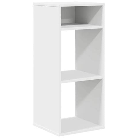 Libreria Bianca 34x31x80 Cm In Legno Multistrato - Foto 2